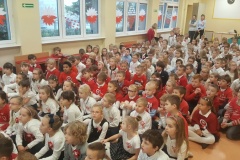 DZIEŃ DLA NIEPODLEGŁEJ U UCZNIÓW KLAS I - III