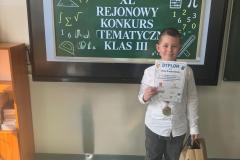 XL. REJONOWEGO KONKURSU MATEMATYCZNEGO UCZNIÓW KLAS TRZECICH 