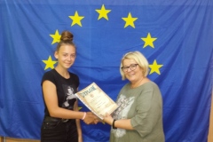 Zakończenie zajęć Szkolnego Klubu Europejskiego " Europejczyk"